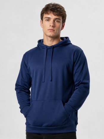 Navy Dryfit Hoodie - 4.75