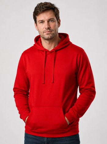 Red Dryfit Hoodie - 4.75